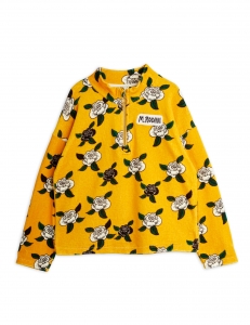 Preview: MINI RODINI Sweater Roses - gelb